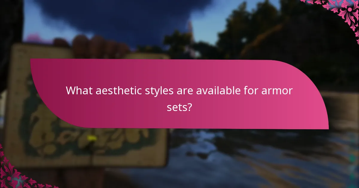 How can players claim armor sets?