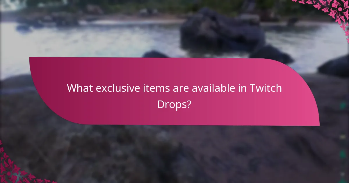 What are the guidelines for claiming exclusive items?