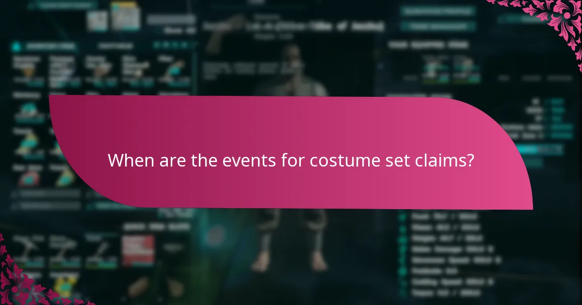 Which platforms offer costume sets?